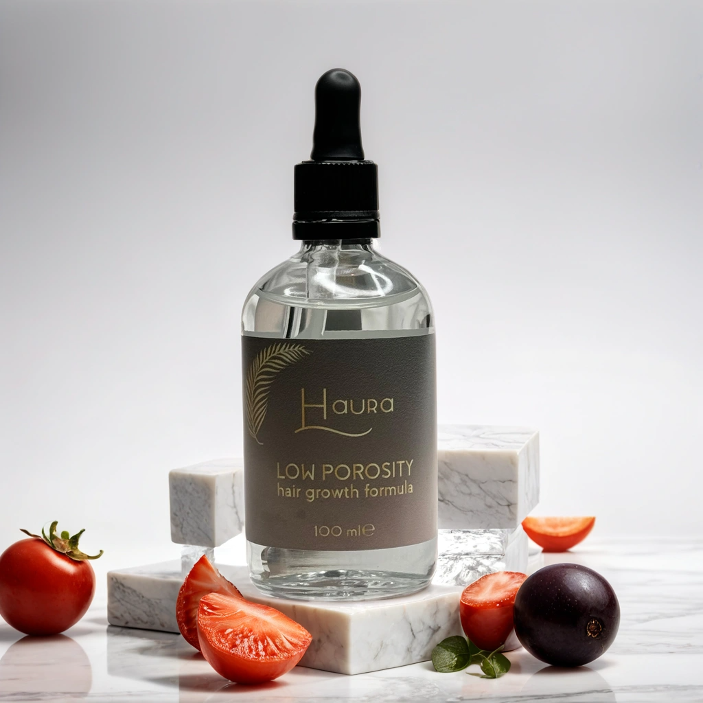 Low porosity hair growth formula + sculp